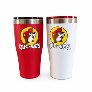 Red and White Insulated Tumblers